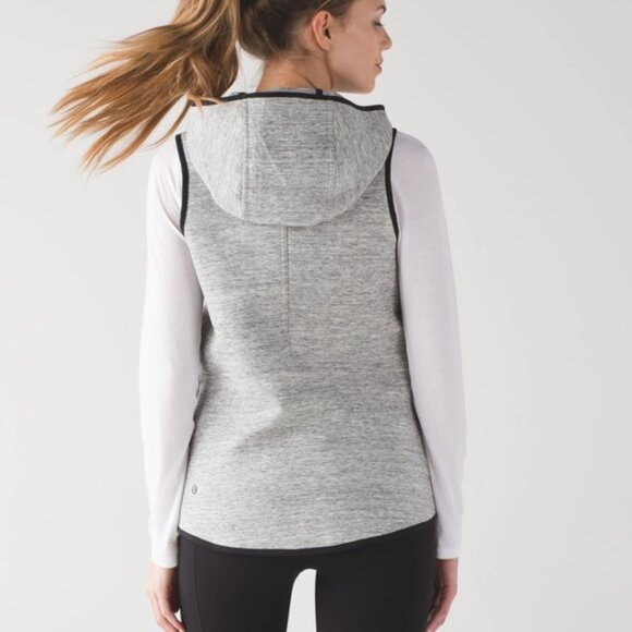 lululemon insculpt heather grey Gray Athletic Vest with Black Trim 4 - Picture 7 of 7